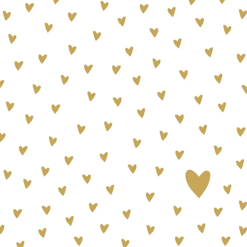 Goldene Herzen 💛 Servietten - von ppd