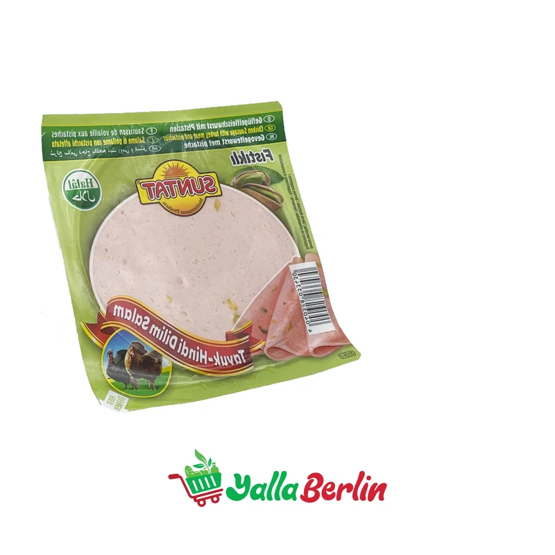 SUNTAT TAVUK-HINDI DILIM SALAM FISTIKLI (200 Gr)