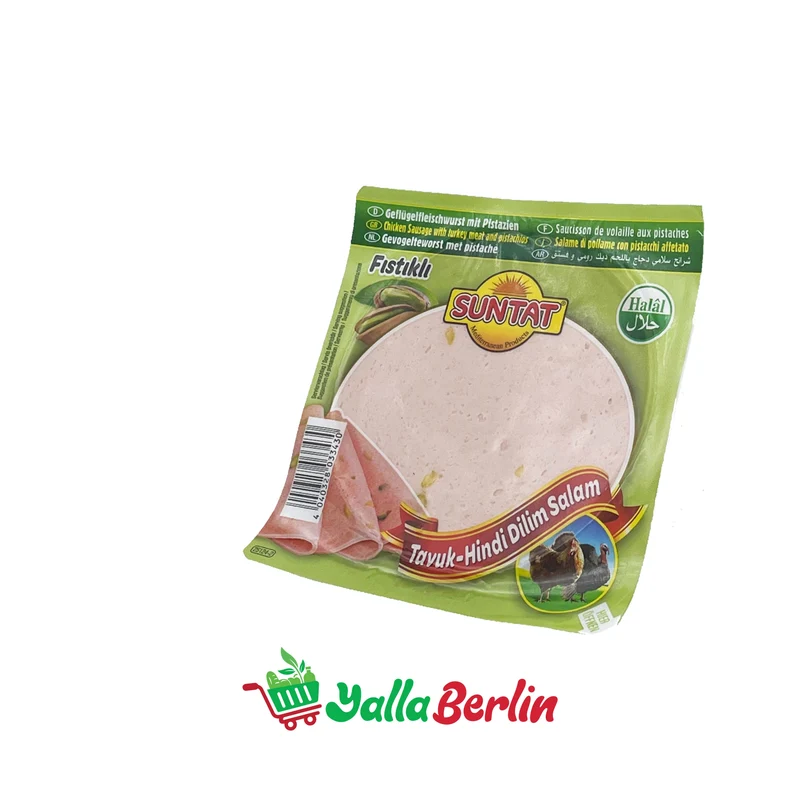 SUNTAT TAVUK-HINDI DILIM SALAM FISTIKLI (200 Gr)
