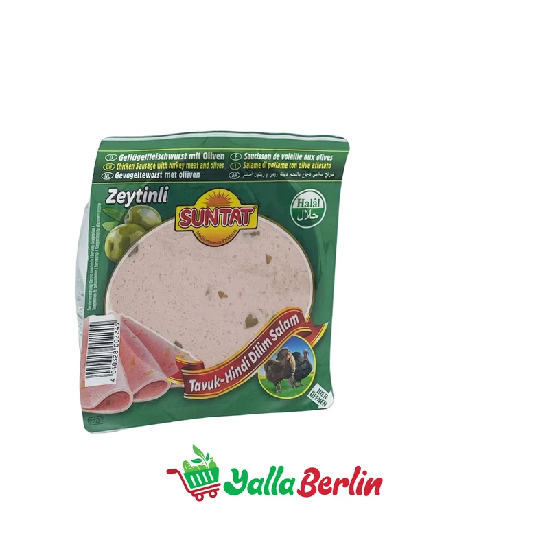 SUNTAT TAVUK-HINDI DILIM SALAM ZEYTINLI (200 Gr)