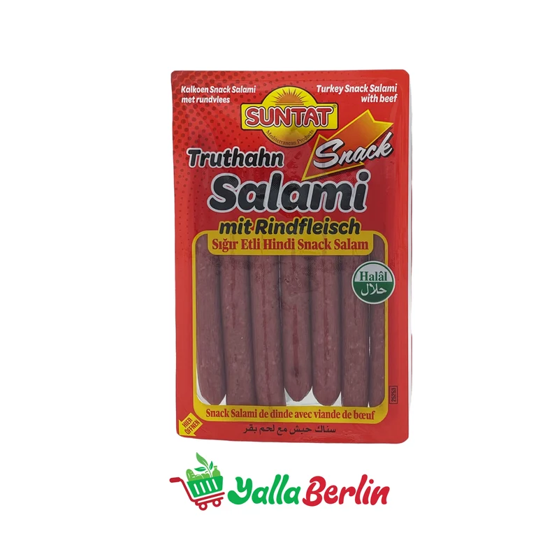 SUNTAT TRUTHAHN SNACK SALAMI MIT RINDFLEISCH (175 Gr)