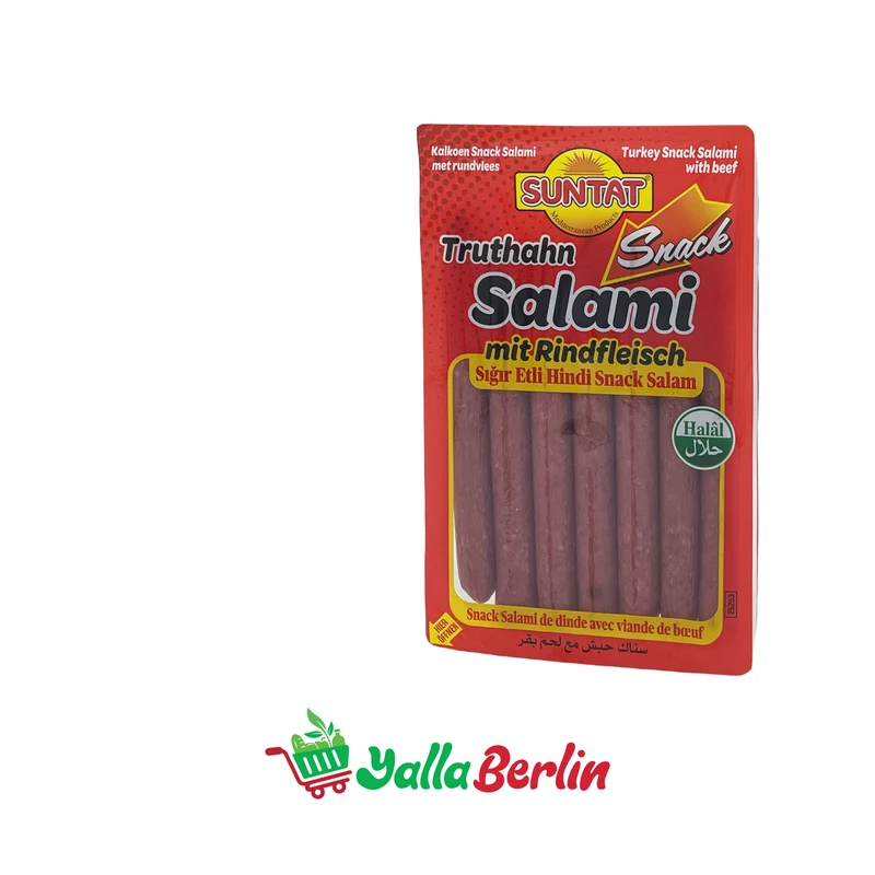 SUNTAT TRUTHAHN SNACK SALAMI MIT RINDFLEISCH (175 Gr)