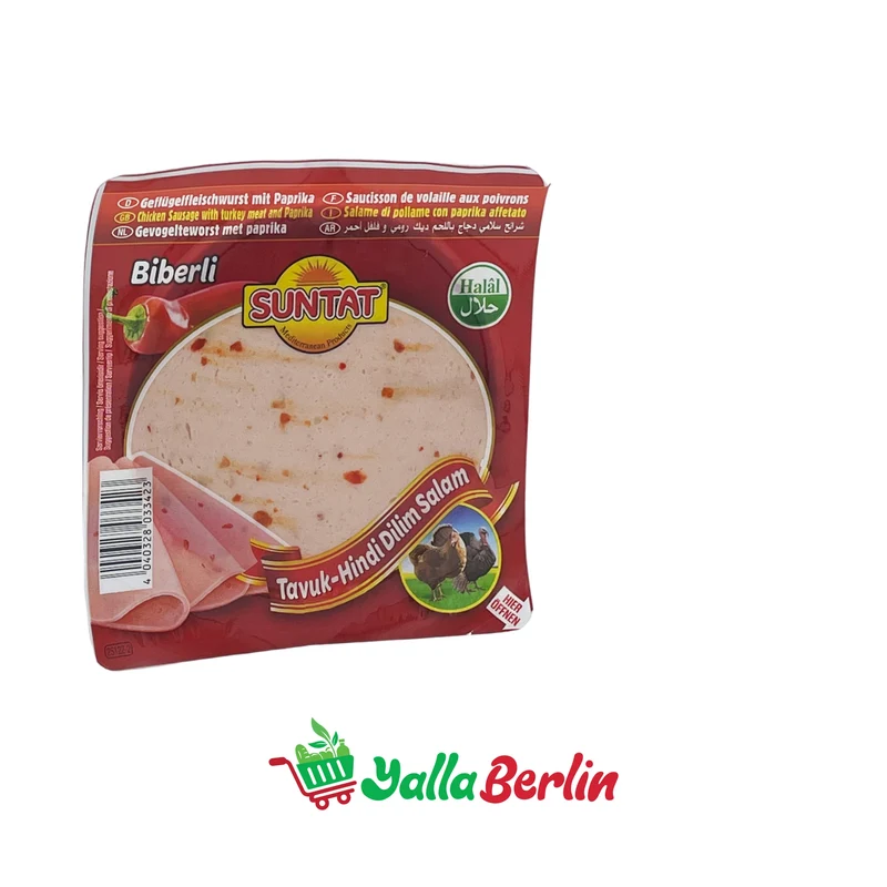 SUNTAT GEFLÜGELFLEISCHWURST MIT PAPRIKA (200 Gr)
