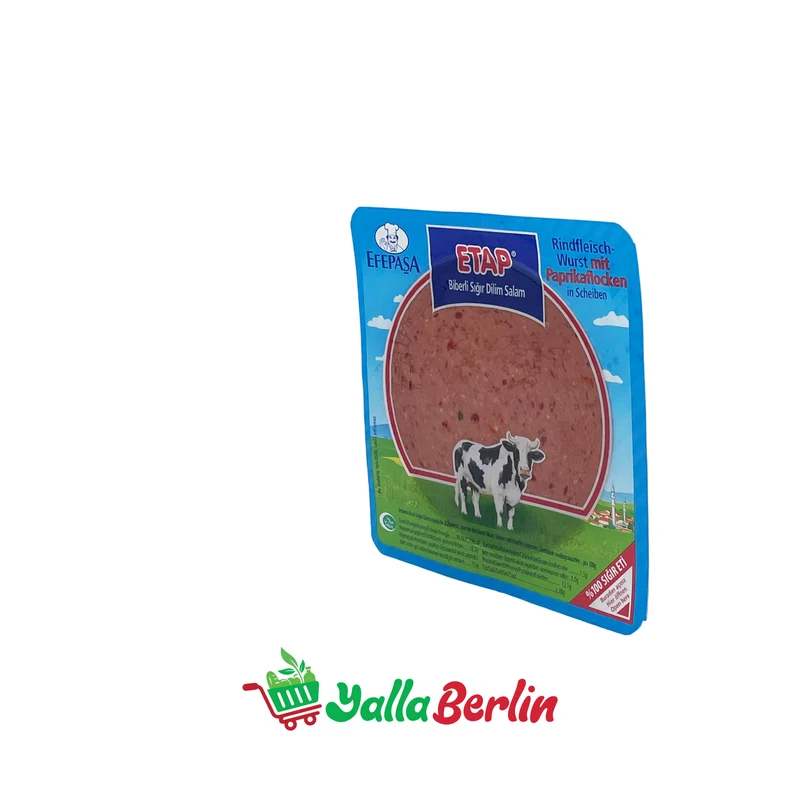 ETAP RINDFLEISCH-WURST MIT PAPRIKAFLOCKEN (150 Gr)