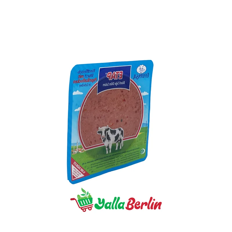 ETAP RINDFLEISCH-WURST MIT PAPRIKAFLOCKEN (150 Gr)