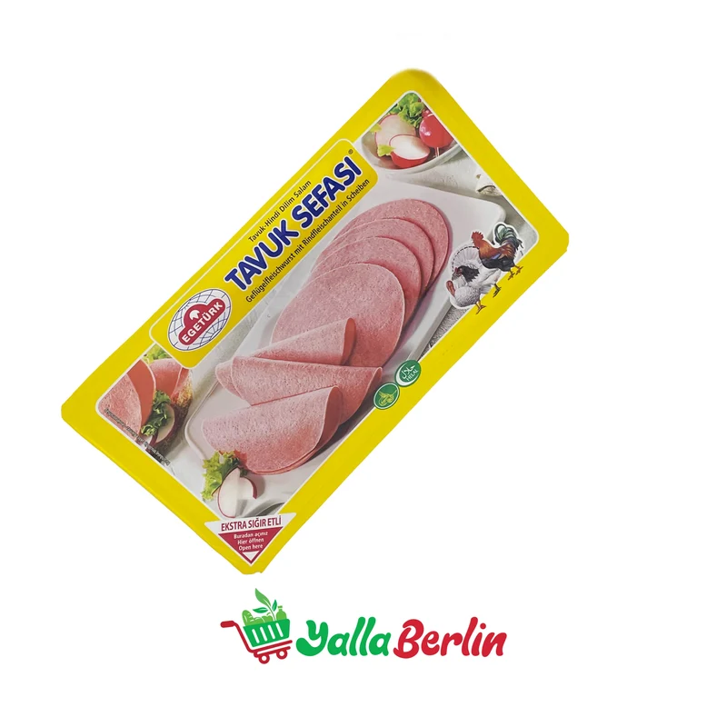 TAVUK SEFASI GEFLÜGELFLEISCHWURST MIT RINDFLEISCHANTEIL (125 Gr)