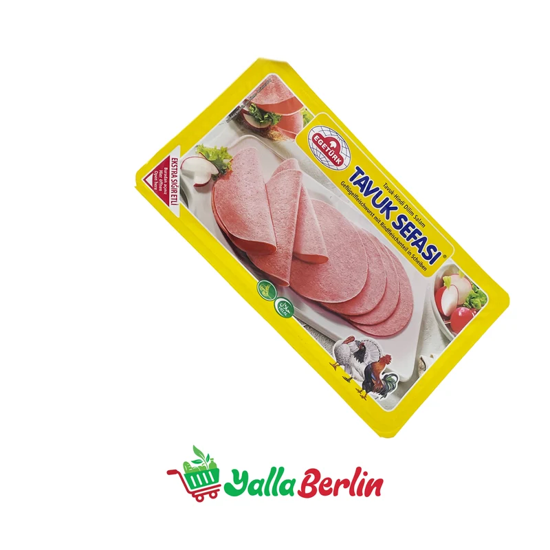 TAVUK SEFASI GEFLÜGELFLEISCHWURST MIT RINDFLEISCHANTEIL (125 Gr)