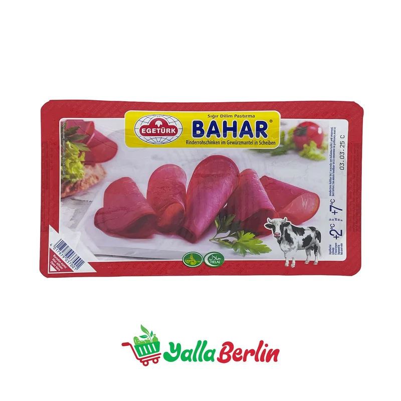 BAHAR RINDERRÖHSCHINKEN IN GEWÜRZMANTEL (100 Gr)