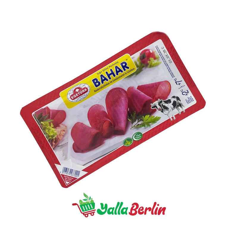 BAHAR RINDERRÖHSCHINKEN IN GEWÜRZMANTEL (100 Gr)