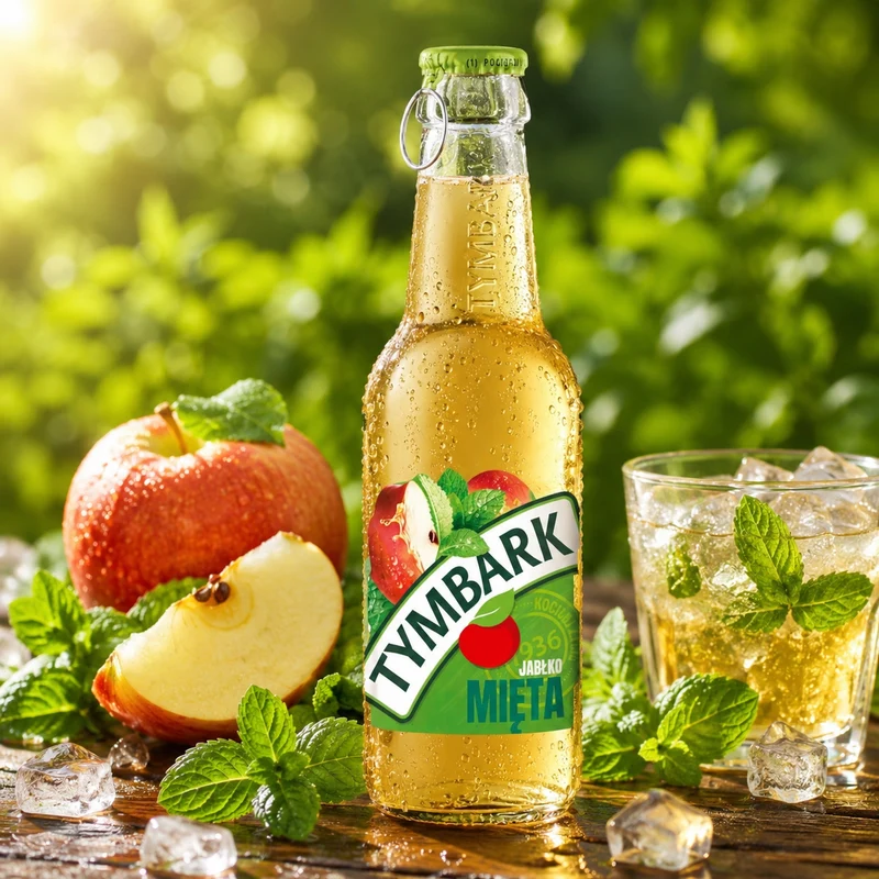 Tymbark Apfel Minze Getränk 0,25l