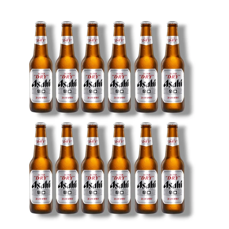 Asahi Super Dry 0,33l– Japanisches Lagerbier 5,0 % Vol.