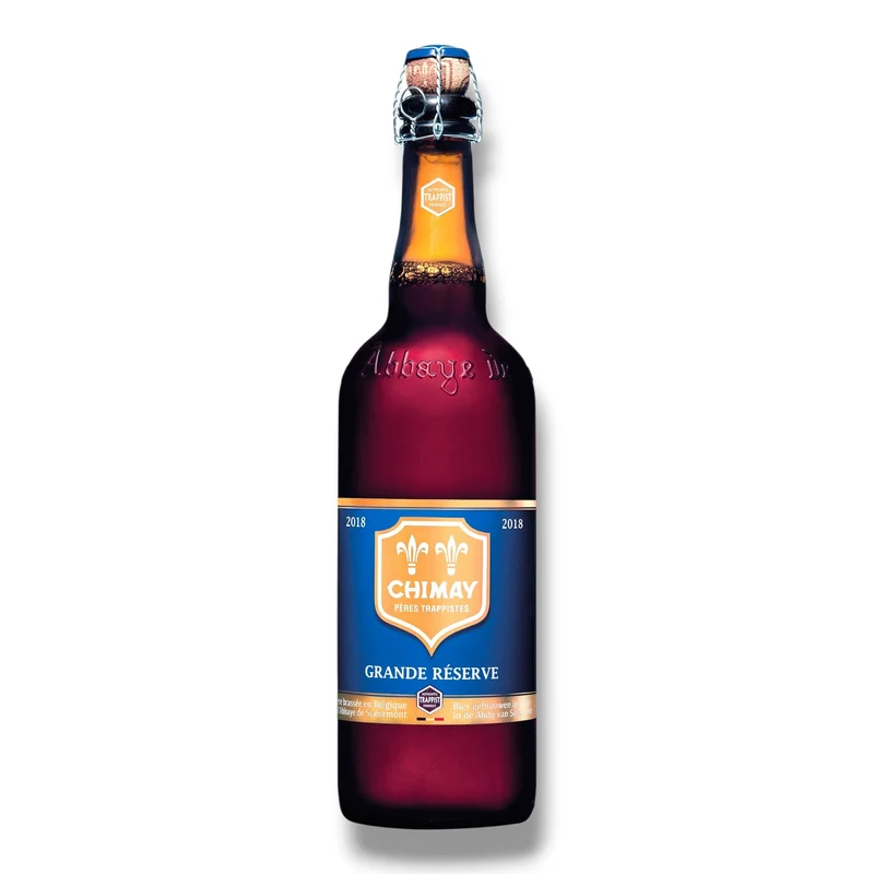 Chimay Grande Réserve 0,75l – Große Flasche Chimay Bleue 9,0 % Vol.