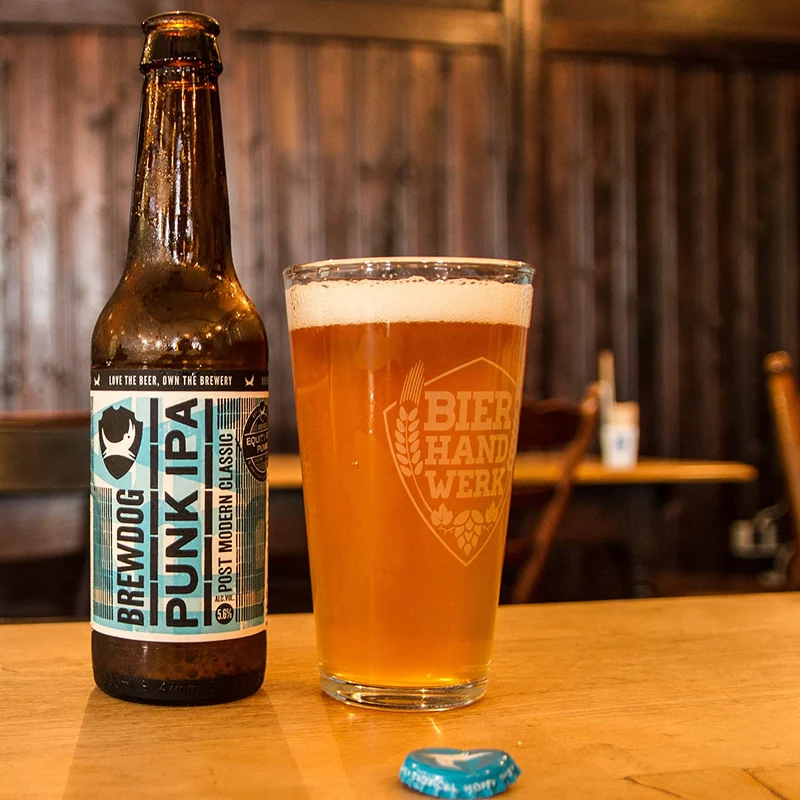 Brewdog Punk IPA 0,33l in der Flasche mit 5,6% Vol.