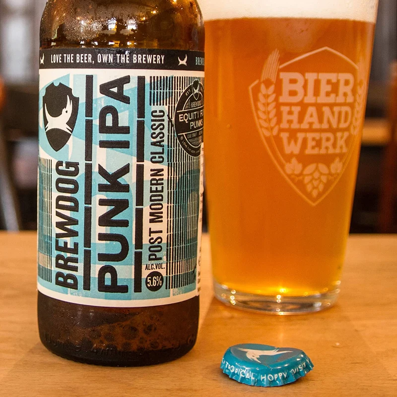 Brewdog Punk IPA 0,33l in der Flasche mit 5,6% Vol.