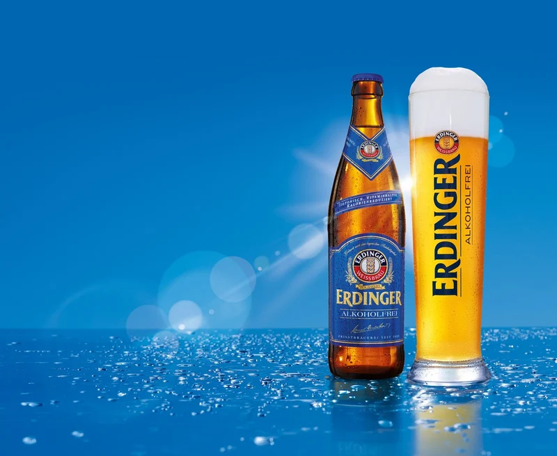 Erdinger Alkoholfrei 0,5 l – Isotonisches Weißbier