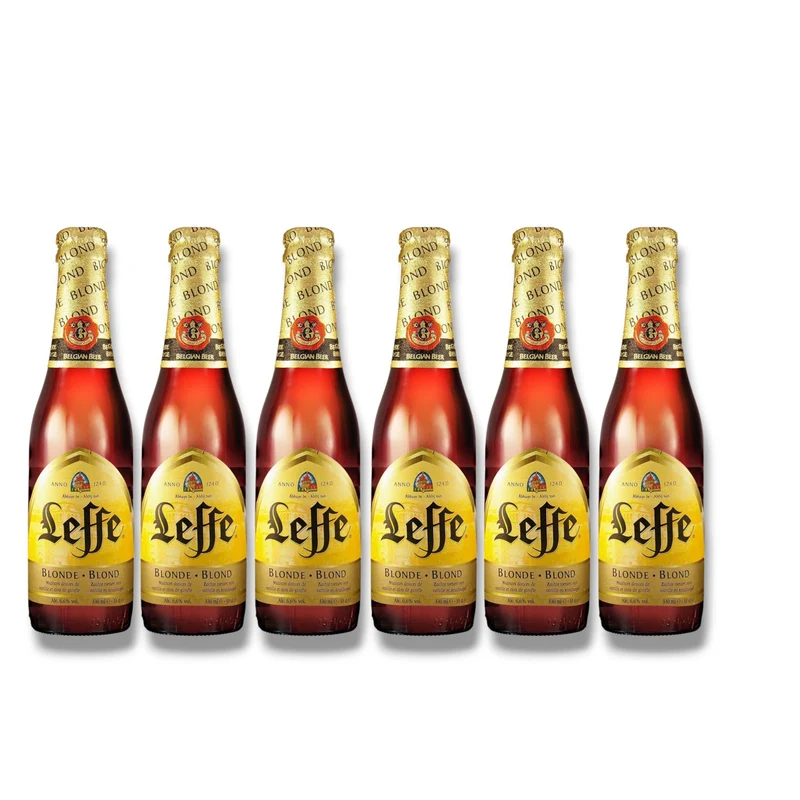Leffe Blond 0,33l – Belgisches Abteibier 6,6 % Vol.