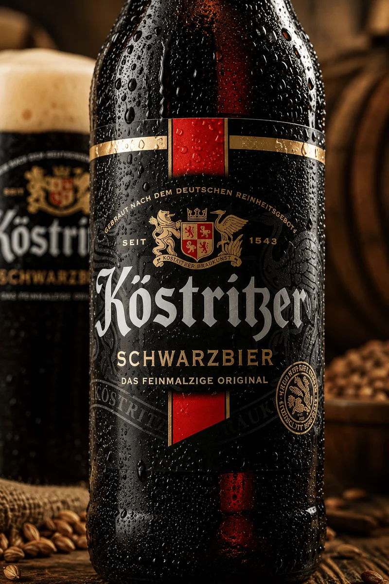 Köstritzer Schwarzbier 0,5l – Deutsches Schwarzbier 4,8 % Vol.
