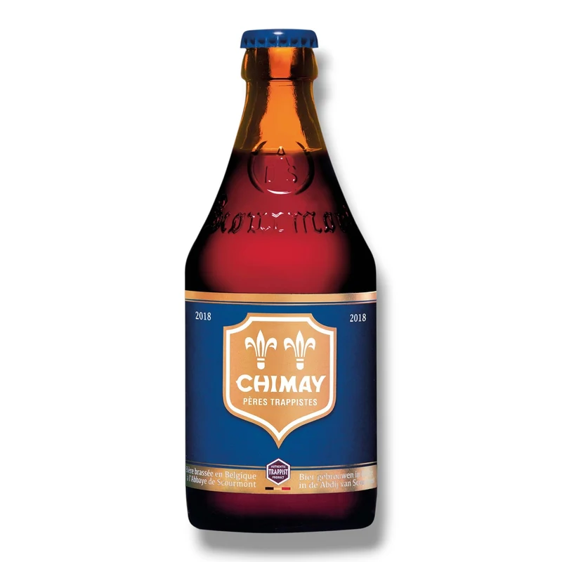 Chimay Bleue 0,33l – Dunkles belgisches Trappistenbier 9,0 % Vol.