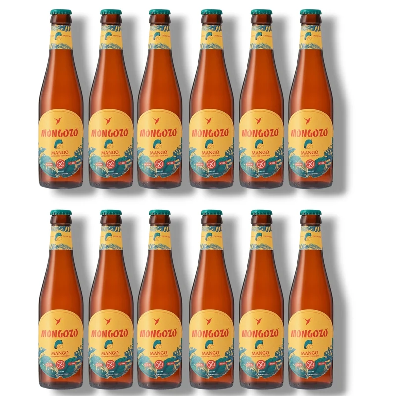 Mongozo Mango 0,33l – Glutenfreies Bio-Mangobier 3,6 % Vol.