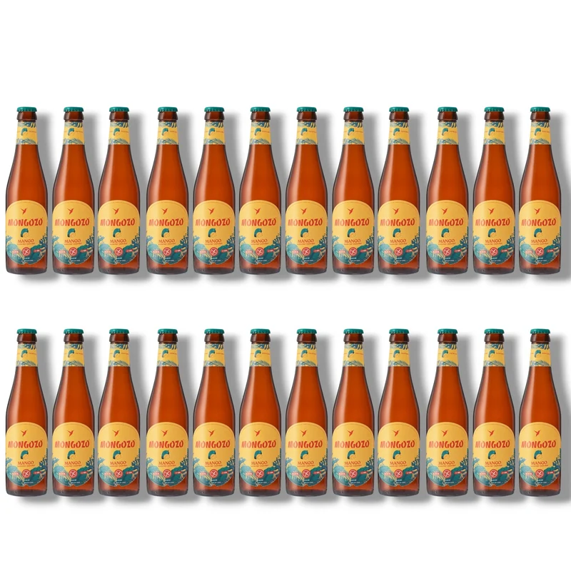 Mongozo Mango 0,33l – Glutenfreies Bio-Mangobier 3,6 % Vol.