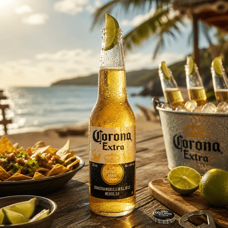 Corona Extra 0,35l – Mexikanisches Lagerbier 4,5 % Vol.