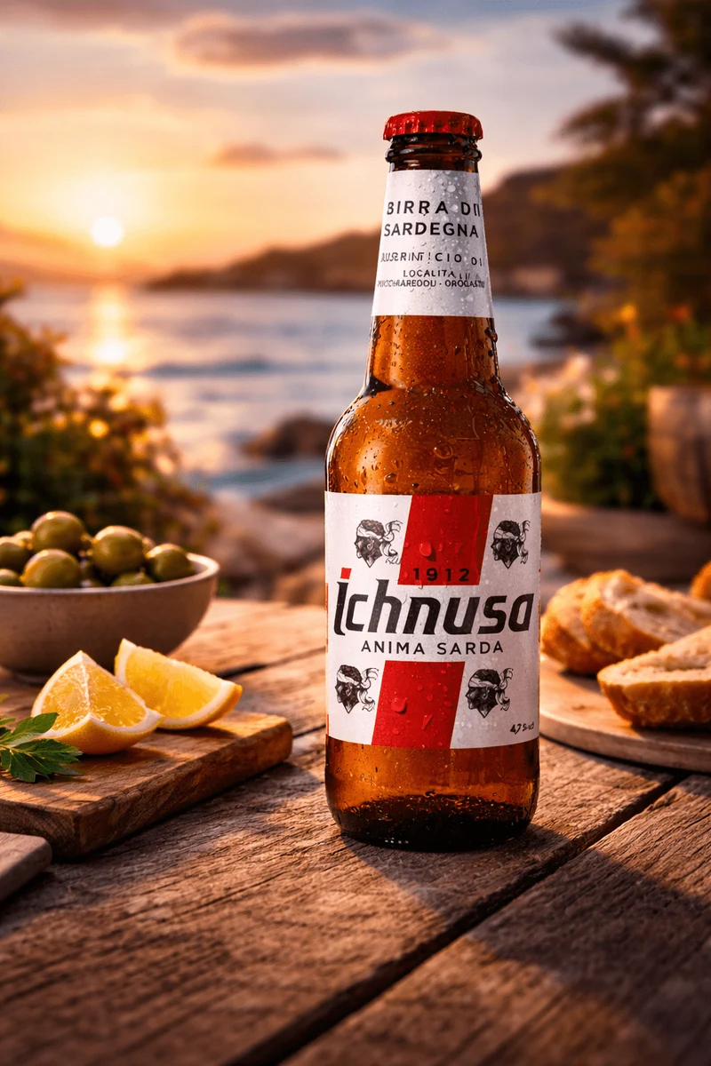 Ichnusa Anima Sarda 0,33l – Sardisches Lagerbier 4,7% Vol.