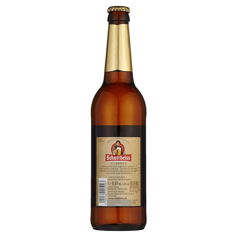 Schultheiss Pils mit 5% Vol.