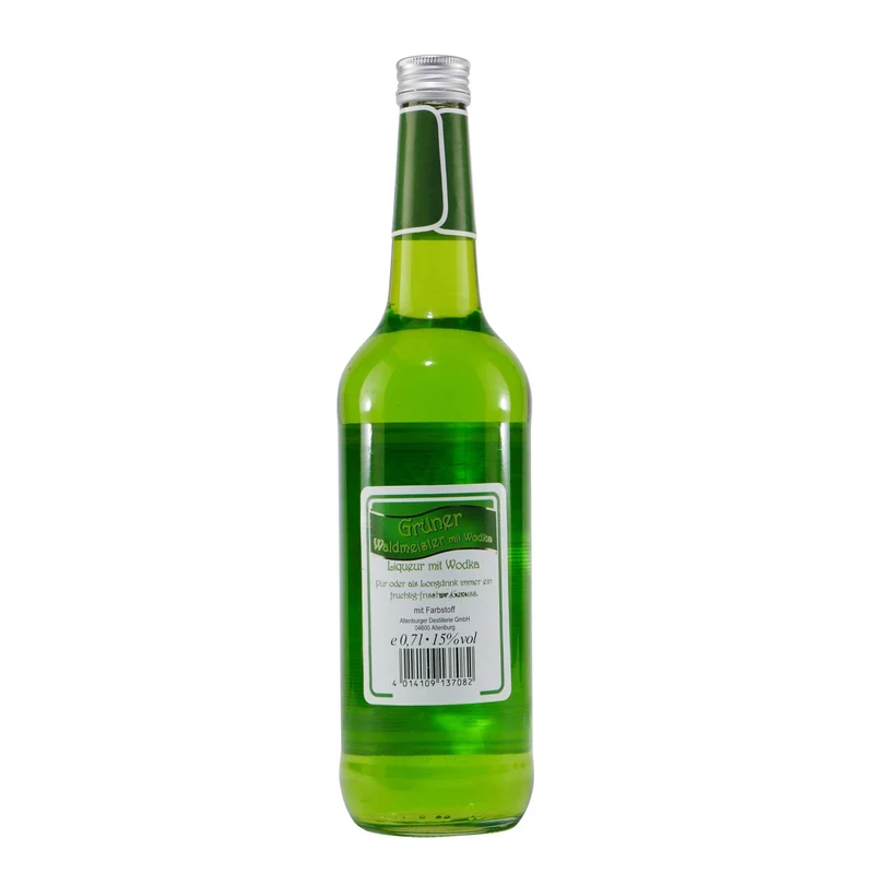 Altenburger Grüner Waldmeister Likör mit Wodka