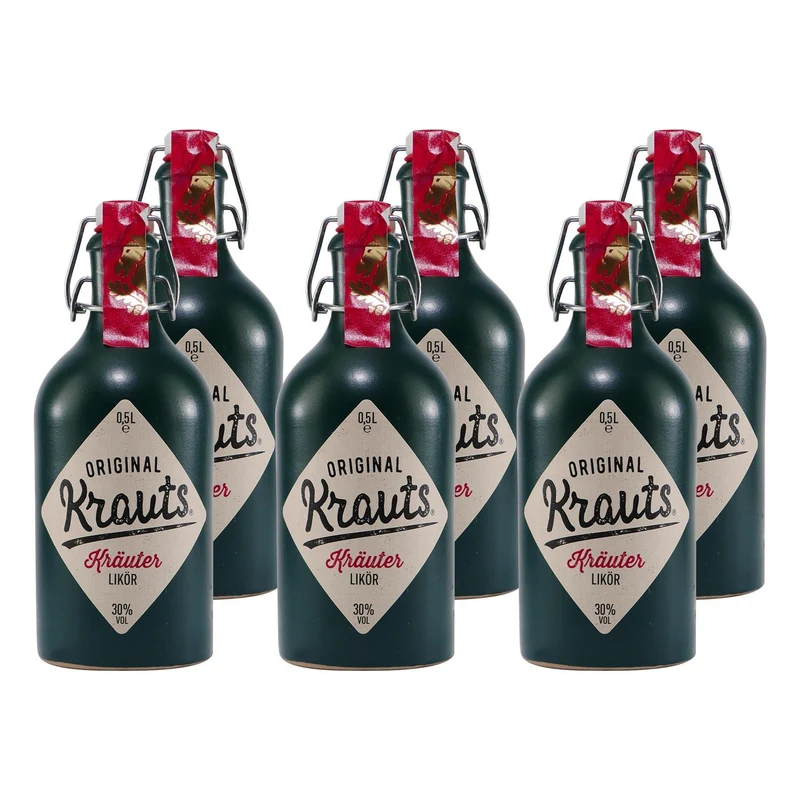 Mackenstedter Krauts Kräuter-Likör (6 x 0,5L)