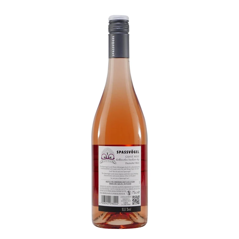 Spassvögel Cuveé Rosé -halbtrocken- (6 x 0,75L)