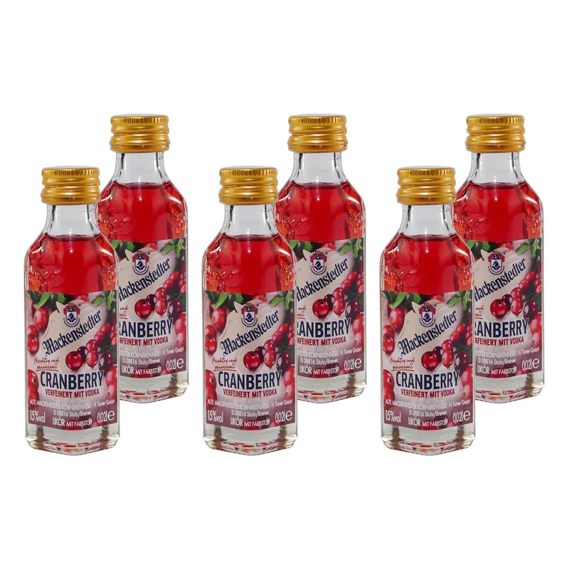 Mackenstedter Cranberry Likör (25 x 0,02L)