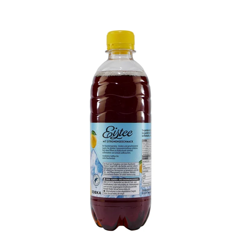 Gut & Günstig Eistee Zitrone (6 x 0,5L) EINWEG