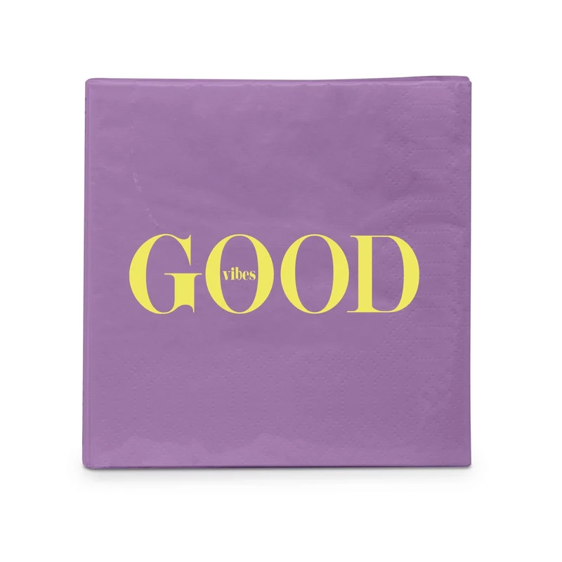 GOOD vibes - Cocktail Servietten - von ppd