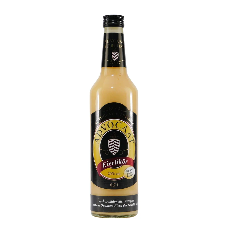 Advocaat Eierlikör 20% (Schwarz) mit Geschenk-HK