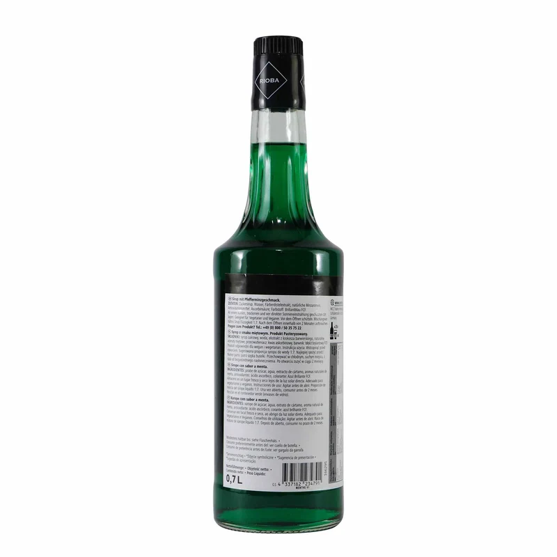 Rioba Mint (Minze) Syrup