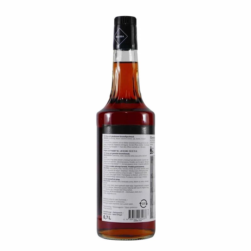 Rioba Salted Caramel Flavour Syrup