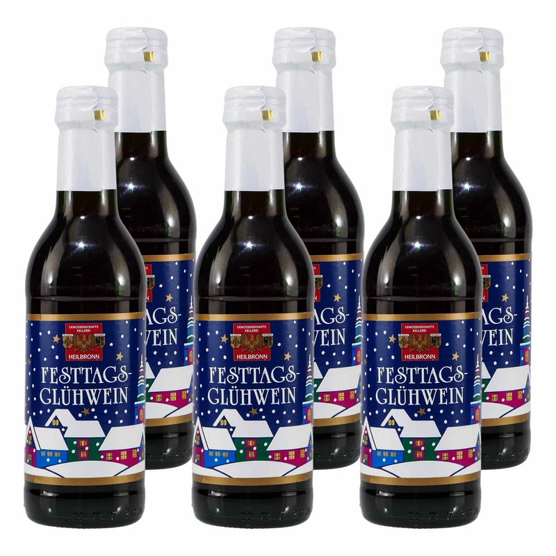Festtags-Glühwein Rot (24 x 0,25L)