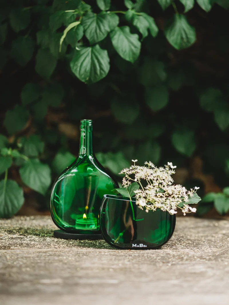 DESIGN – WINDLICHT & Vase - ein wunderbares Duo - ein klasse Geschenk - NUR BEI UNS