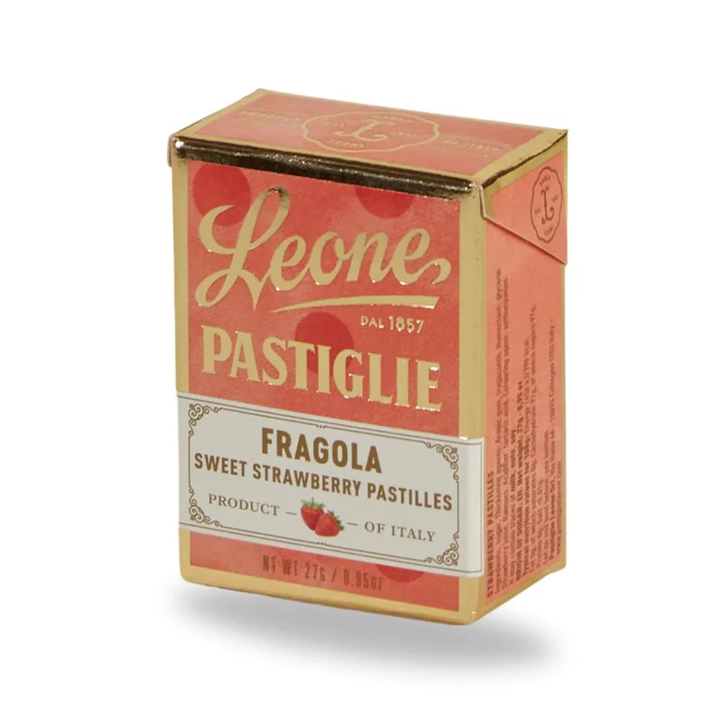 Erdbeer Pastillen - erdbeerig süß von Leone