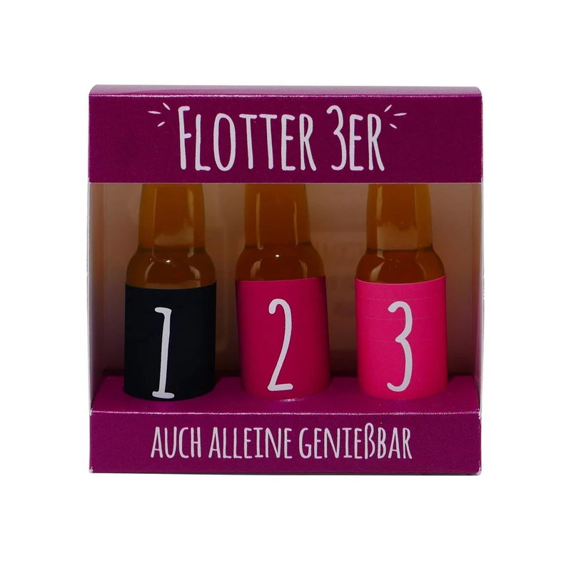 Geschenkverpackung "Flotter 3er" (3 x 0,02L)