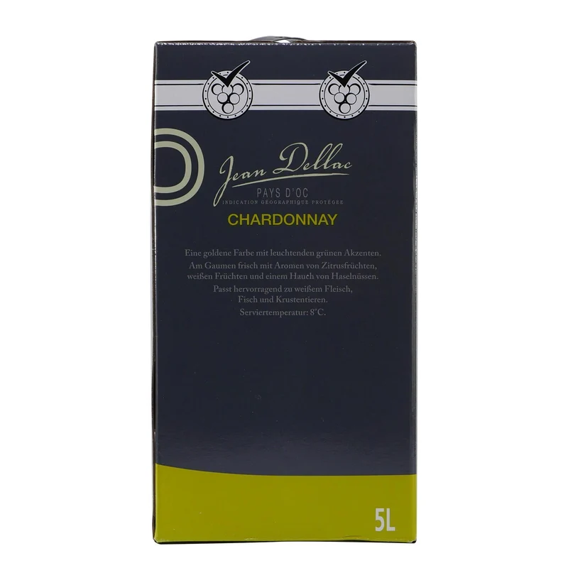 Jean Dellac Chardonnay IGP -trocken- 5,0L BIB