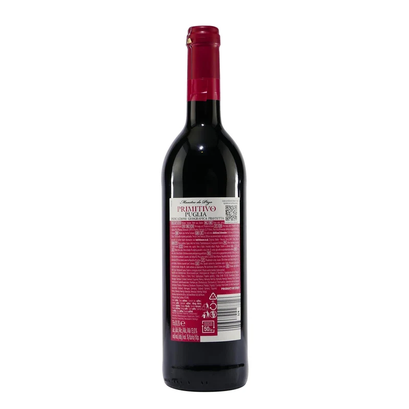 Maestro de Pigo Primitivo Puglia IGP -trocken- (6 x 0,75L)
