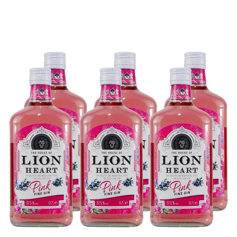 Lion Heart Pink Gin (6 x 0,7L)