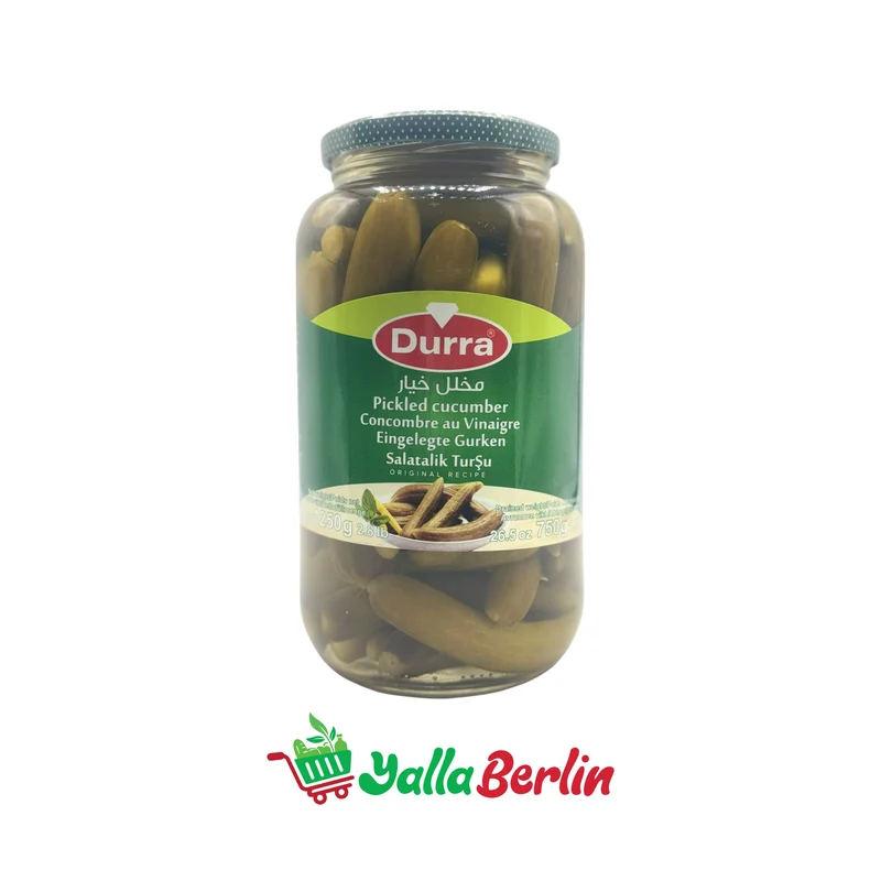 DURRA EINGELEGTE GURKEN IN SALZLAKE (1250 Gr)