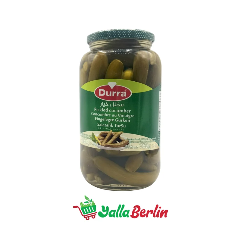 DURRA EINGELEGTE GURKEN IN SALZLAKE (1250 Gr)