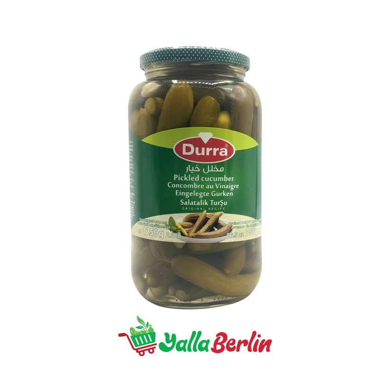 DURRA EINGELEGTE GURKEN IN SALZLAKE (1250 Gr)