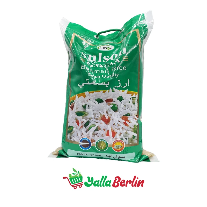 SULSON GANGAA INDISCHER BASMATIREIS (5000 Gr)