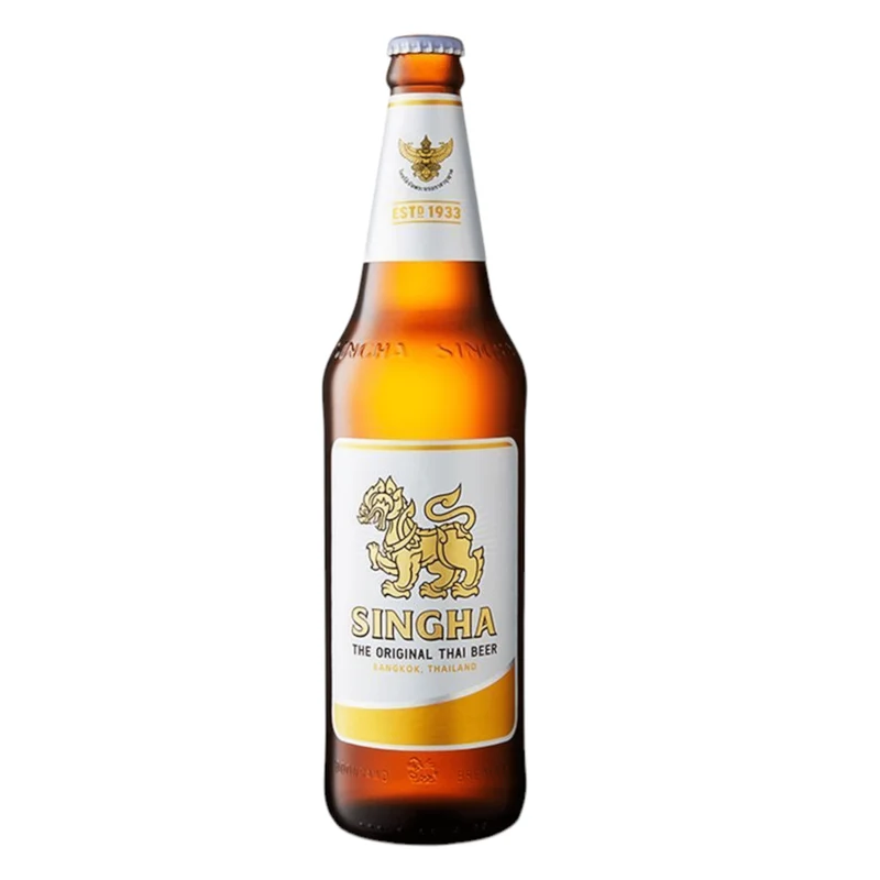Singha Bier 0,33l –Thailändisches Premium Lager 5,0 % Vol.