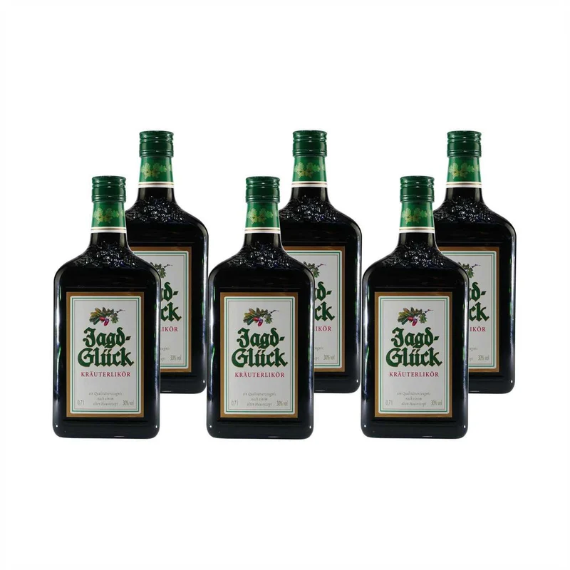 Jagd-Glück Kräuterlikör (6 x 0,7L)