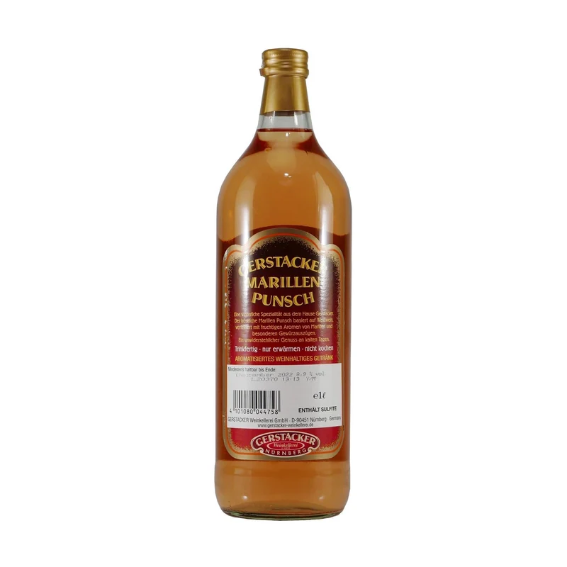 Gerstacker Marillen Punsch (6 x 1,0L)